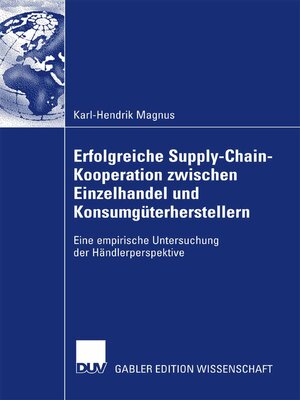 cover image of Erfolgreiche Supply-Chain-Kooperation zwischen Einzelhandel und Konsumgüterherstellern